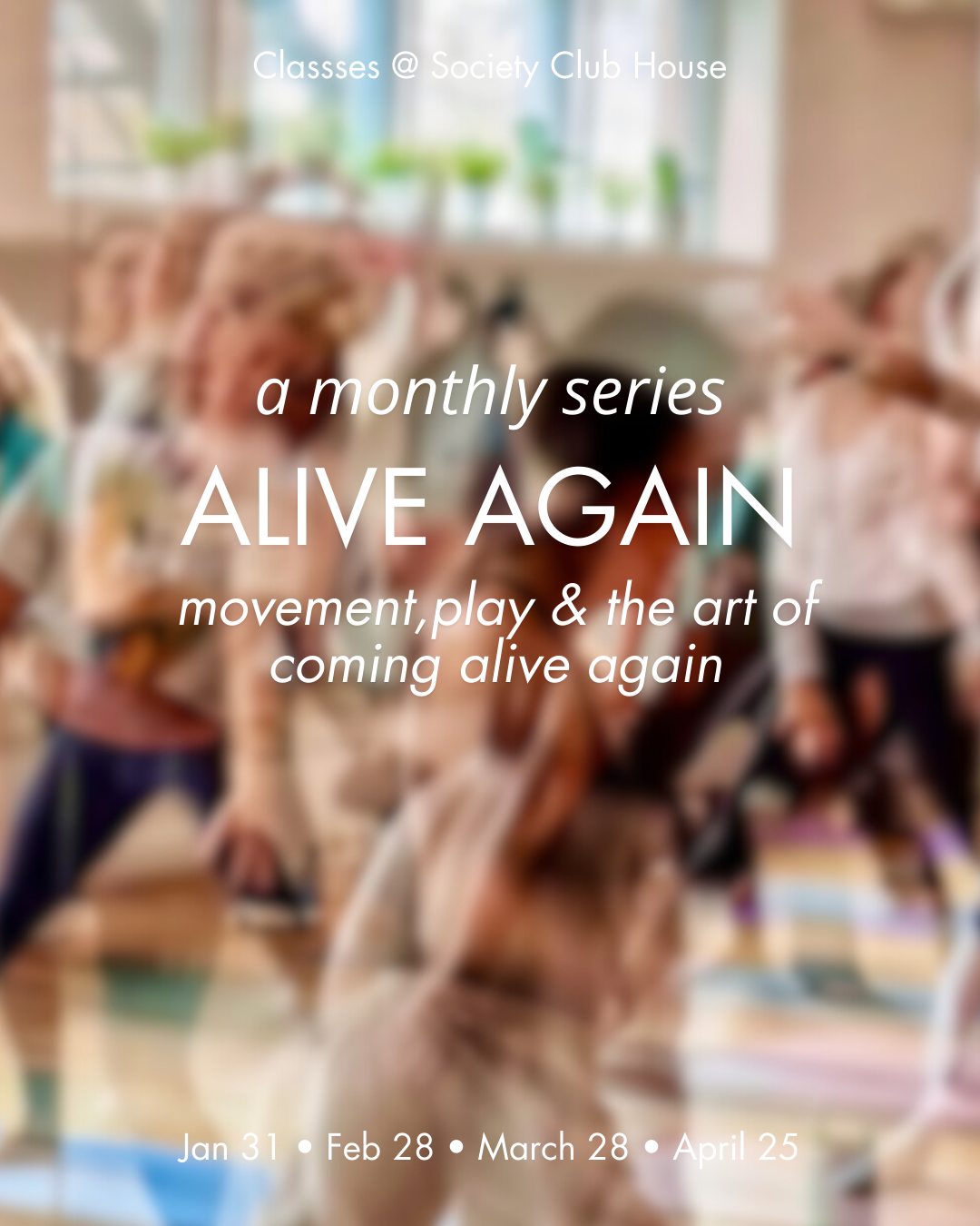 🔥ALIVE AGAIN - a monthly series