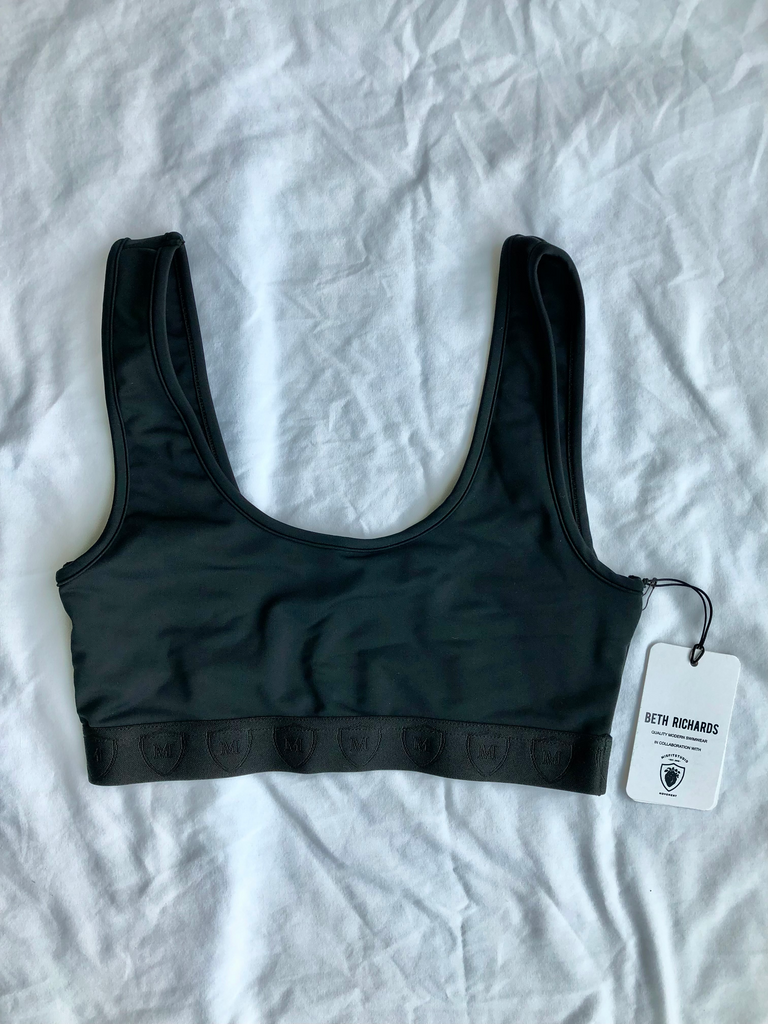 Beth Richards x Misfitmethod Black Kim Top